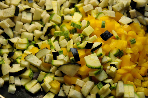zucchinepeperonimelanzane