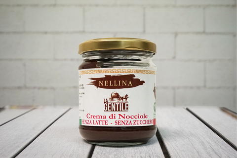Nellina Senza Lattosio e Senza Zucchero (Crema di Nocciole)