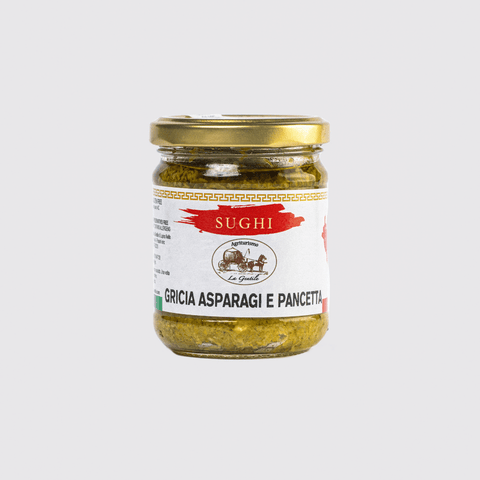 Gricia Asparagi e Pancetta