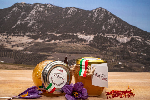 Miele allo Zafferano del Monte Soratte - | Ortelia - Frutta e verdura a domicilio - Roma