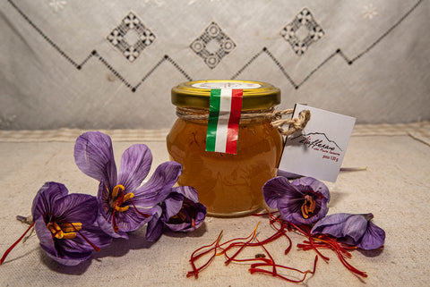 Miele allo Zafferano del Monte Soratte - | Ortelia - Frutta e verdura a domicilio - Roma